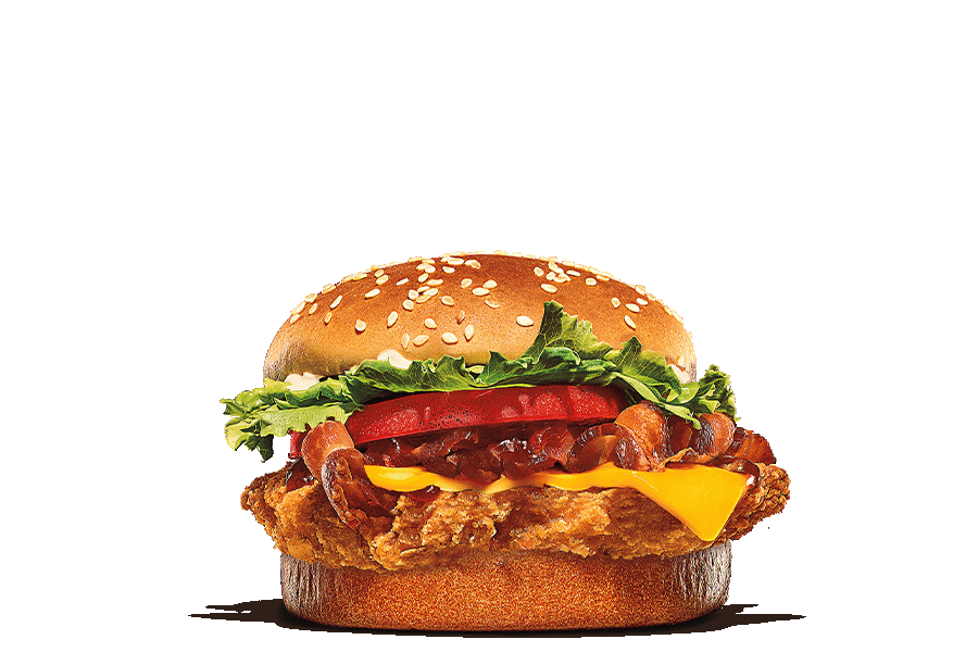 Бекон тахиатай бургер
